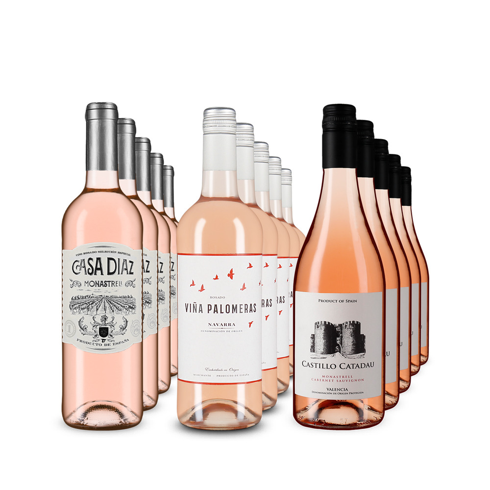 3x5 Španělští favorité mezi rosé ve zvýhodněném balení