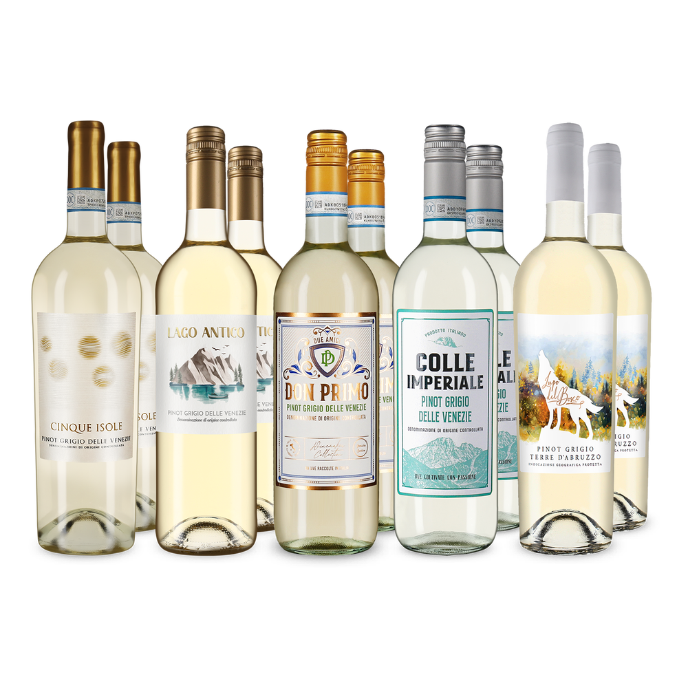 5x2 Výběr Pinot Grigio v letní nabídce