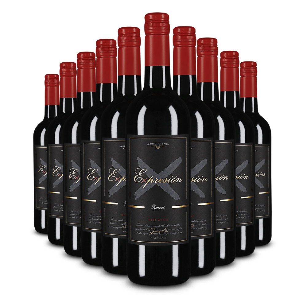 10x Expresión Sweet Red Wine