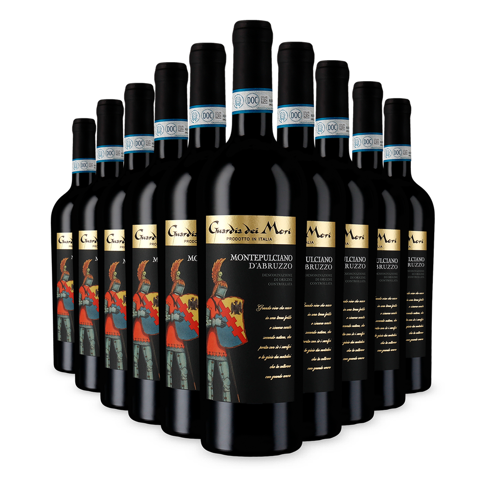 10x Guardia dei Mori Montepulciano d´Abruzzo 2025