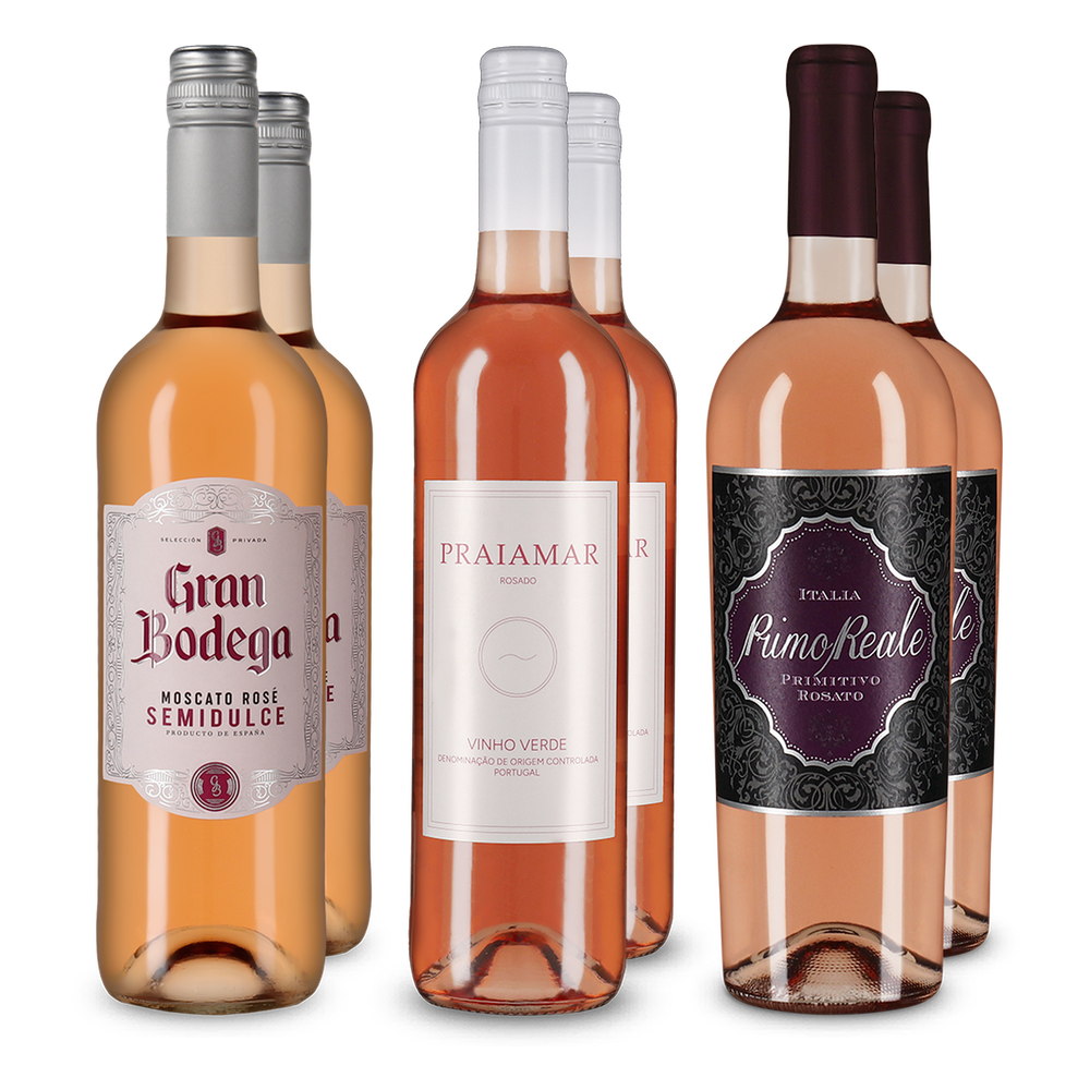 3x2 Ovocní favorité mezi rosé: polosladké a polosuché