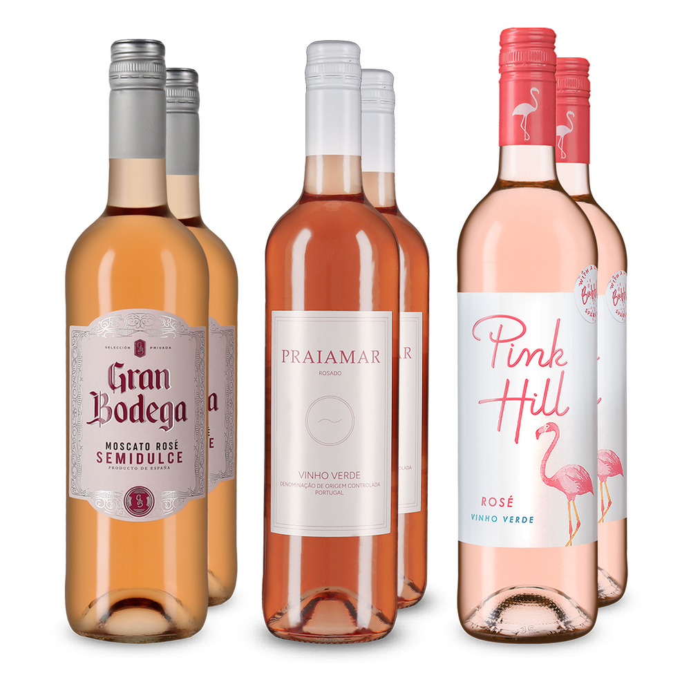 3x2 Ovocní favorité mezi rosé: polosladké a polosuché