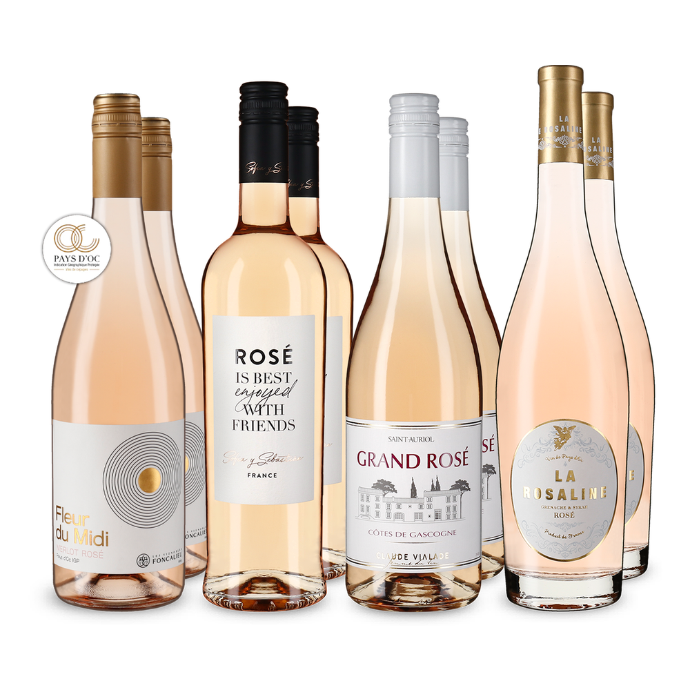 4x2 Chvíle s rosé z Francie
