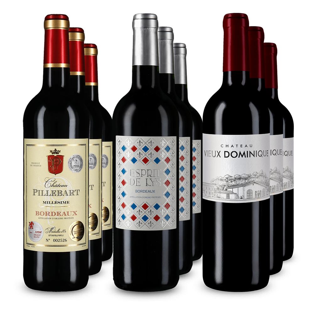 3x3 Bordeaux: Tři klasiky ve výhodném balení