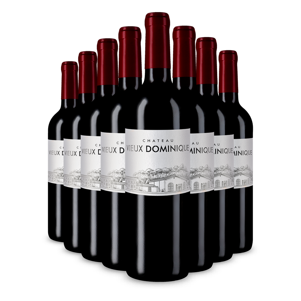 8x Bordeaux Supérieur 2018