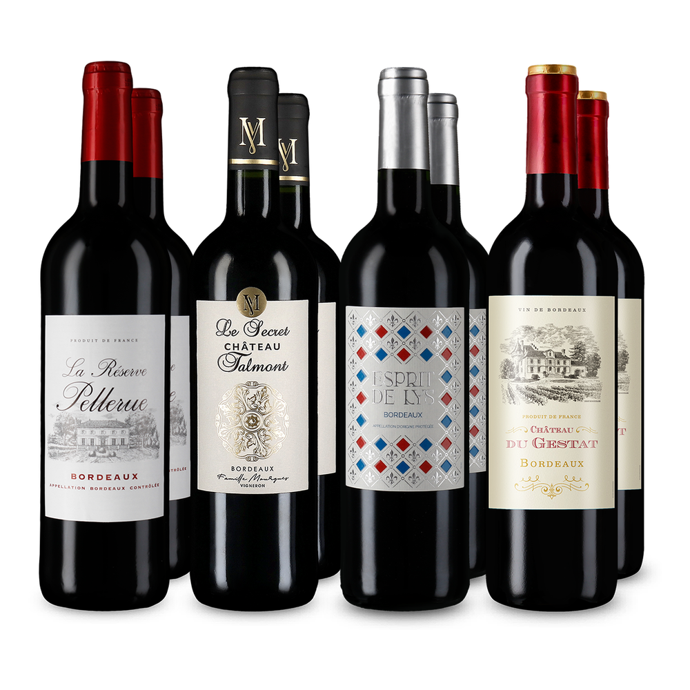 4x2 Bordeaux: klasika červeného vína za skvělou cenu