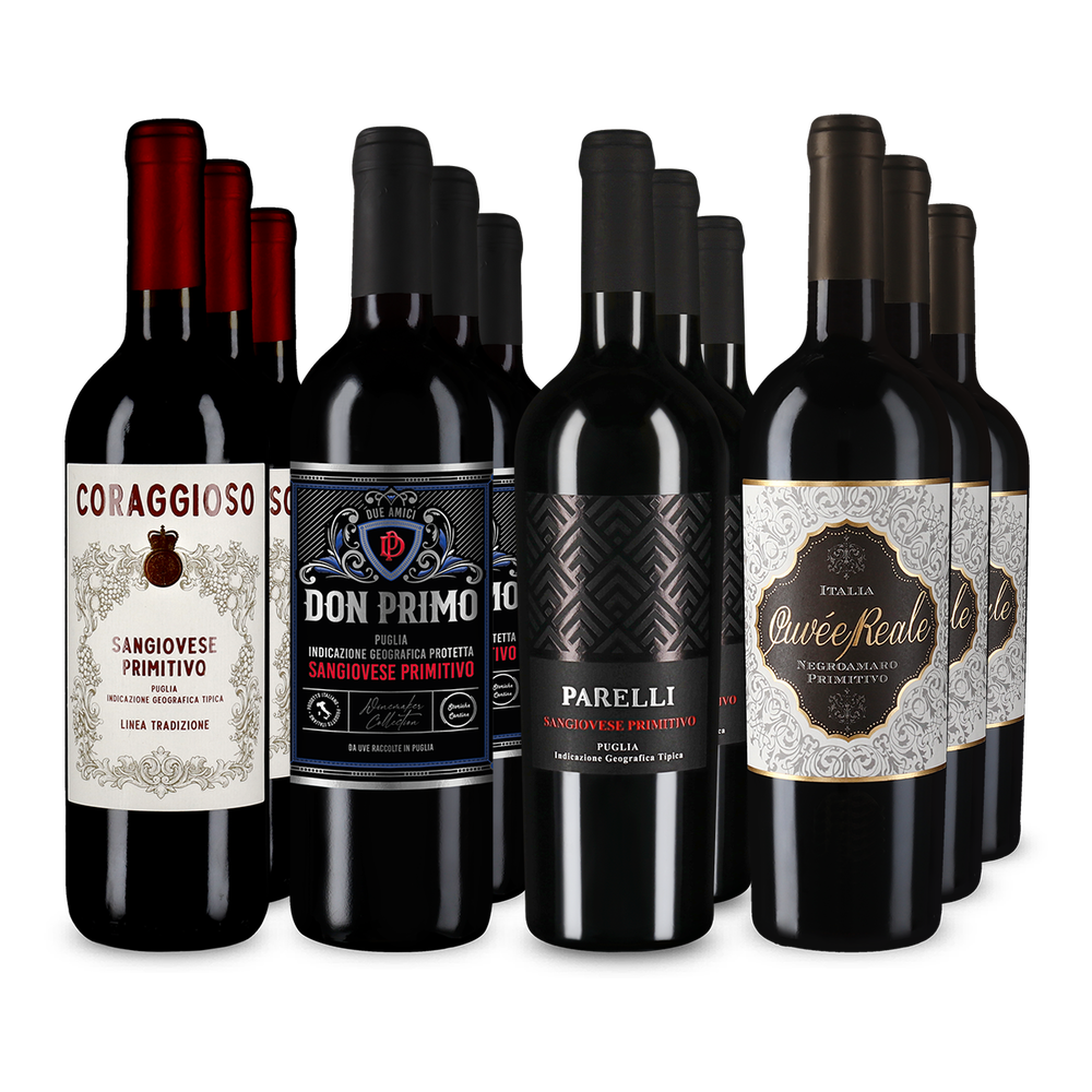 4x3 oblíbená Primitivo ve zvýhodněném balení