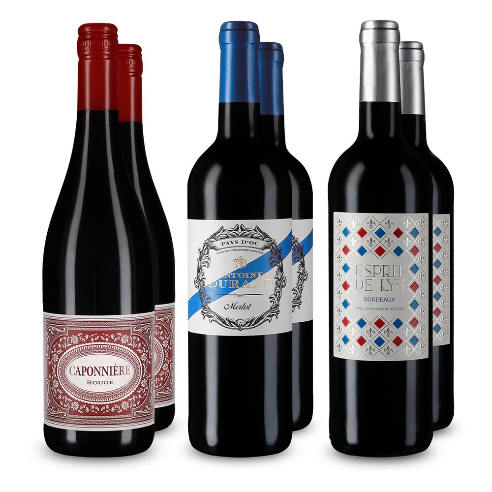 3x2 Francouzské klasické červené na seznámení